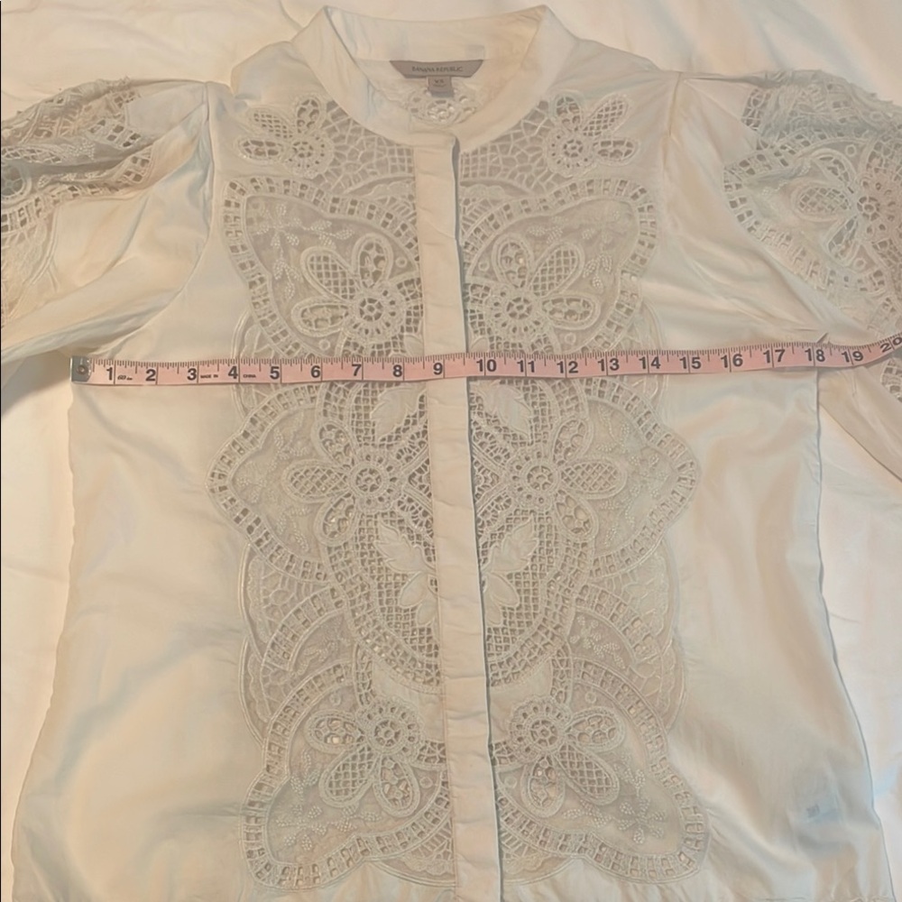 Banana Republic Marianna Lace Blouse - Picture 10 of 14
